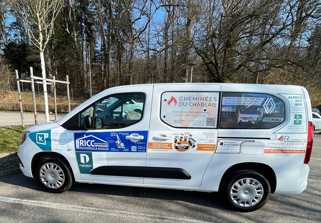 Un mini-bus de sept places à disposition de la communauté gryonnaise